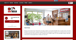 Desktop Screenshot of alibihostel.com